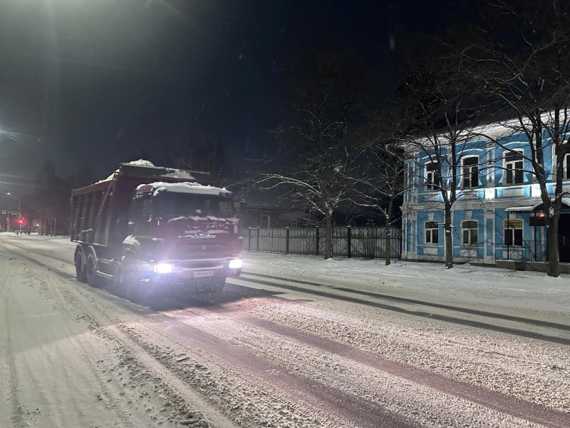 В Вологде не допустят завалов снега на дорогах